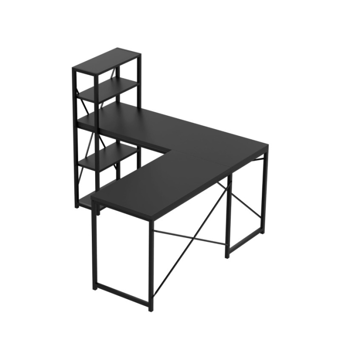 Birou office cu structură metalică Mark Adler Leader 5.9 negru [11]