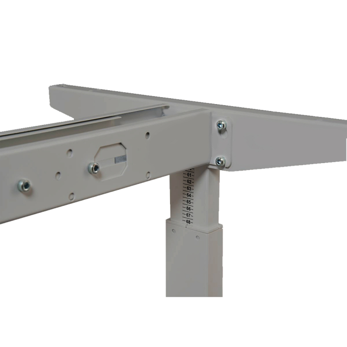 Structură Metalică Birou Aura - Reglabilă 65-180 cm - Gri Premium [2]