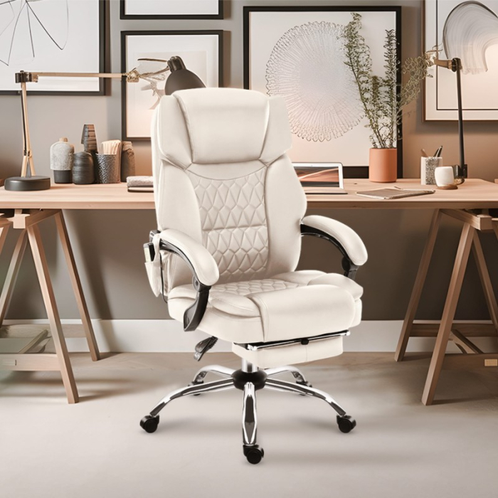 Scaun directorial ergonomic Mark Adler Boss 6.0 bej [12]