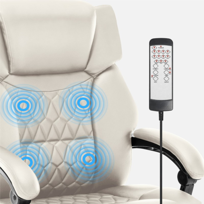 Scaun directorial ergonomic Mark Adler Boss 6.0 bej [4]