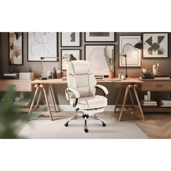 Scaun directorial ergonomic Mark Adler Boss 6.0 bej [13]