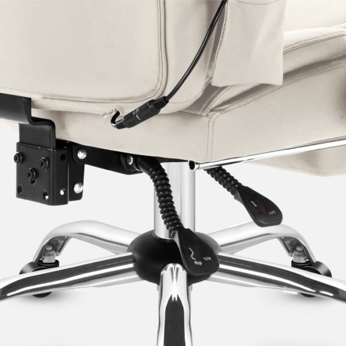 Scaun directorial ergonomic Mark Adler Boss 6.0 bej [9]