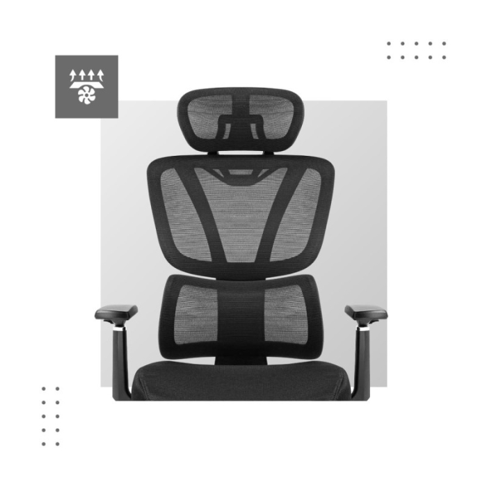 Scaun ergonomic de birou Mark Adler Expert 4.6 negru [18]
