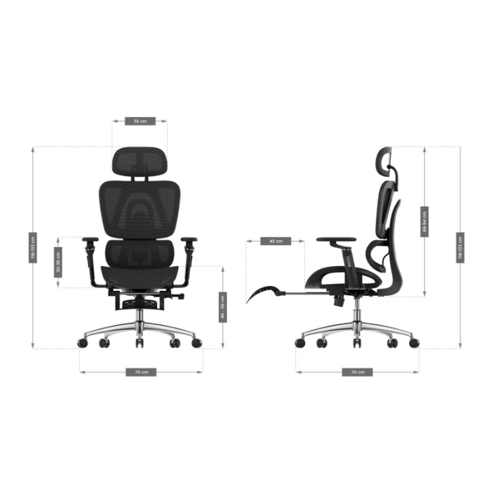 Scaun directorial ergonomic Mark Adler Expert 7.9 negru [18]