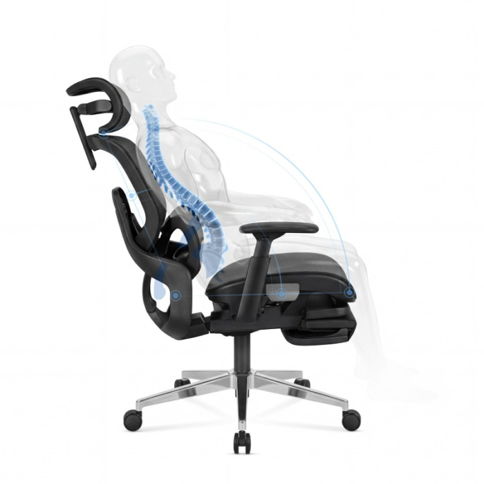 Scaun directorial ergonomic Mark Adler Expert 9.3 negru [24]