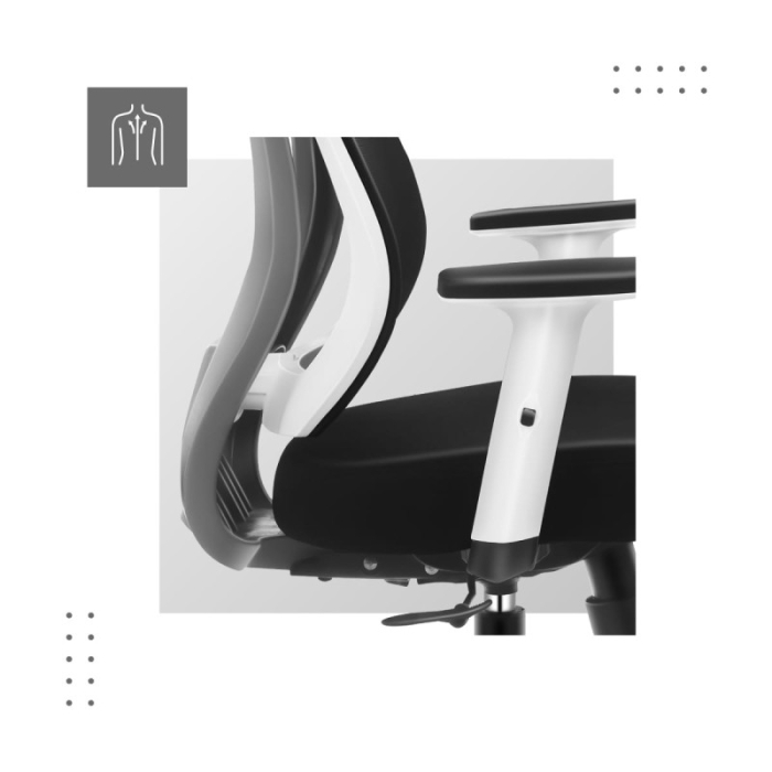 Scaun ergonomic de birou Mark Adler Manager 3.9 negru [4]