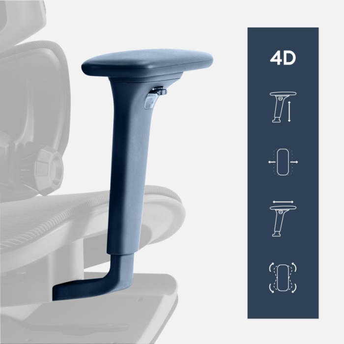 Scaun ergonomic de birou Mark Adler Expert 8.7 negru [7]