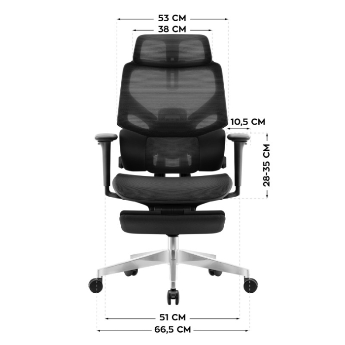 Scaun ergonomic de birou Mark Adler Expert 8.7 negru [13]