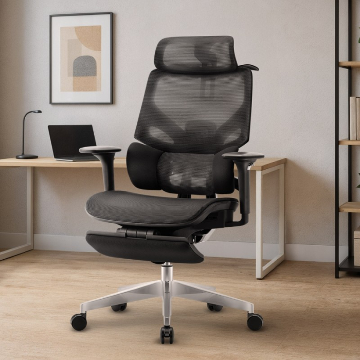 Scaun ergonomic de birou Mark Adler Expert 8.7 negru [4]