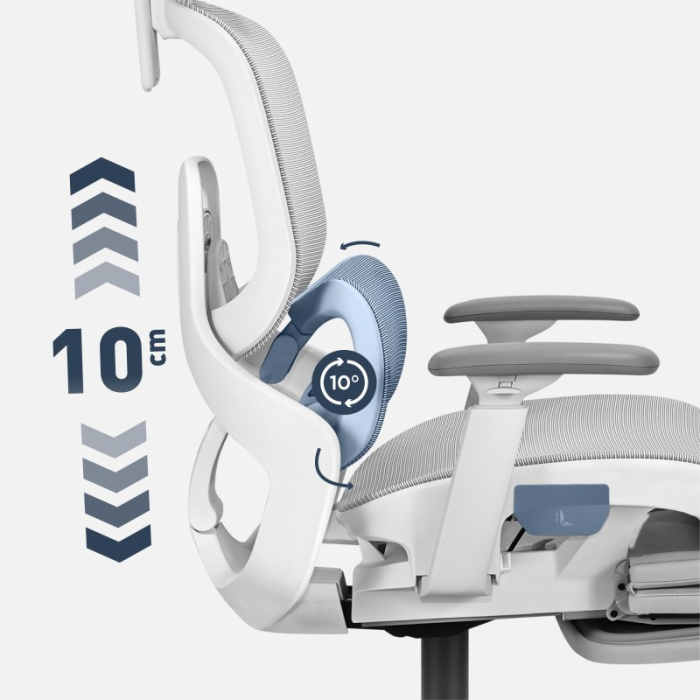 Scaun directorial ergonomic Mark Adler Expert 9.3 gri [13]