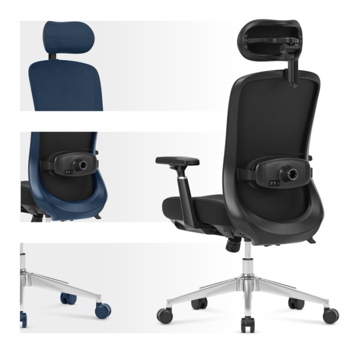 Scaun ergonomic de birou Mark Adler Leadpro 6.0 negru [18]