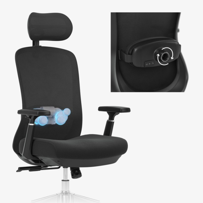 Scaun ergonomic de birou Mark Adler Leadpro 6.0 negru [16]