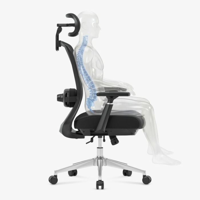 Scaun ergonomic de birou Mark Adler Leadpro 6.0 negru [9]