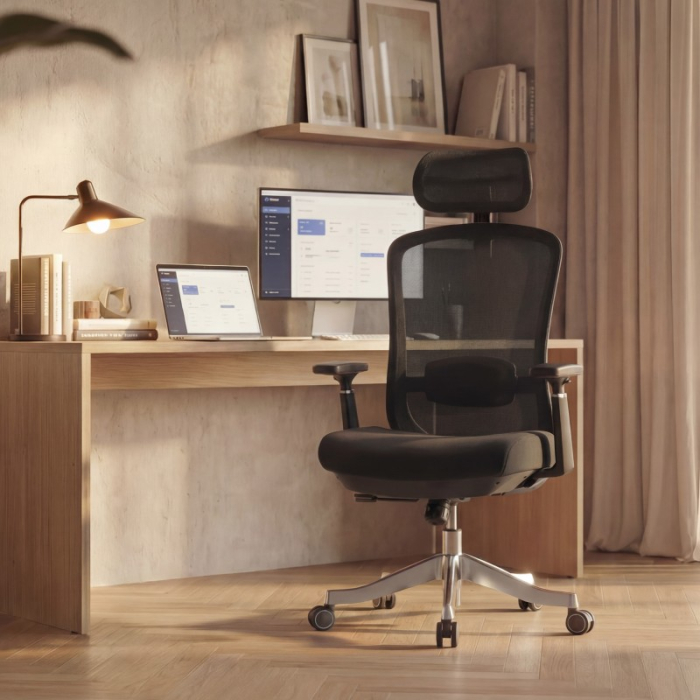 Scaun ergonomic de birou Mark Adler Leadpro 6.0 negru [13]