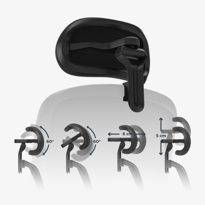 Scaun ergonomic de birou Mark Adler Leadpro 6.0 negru [8]