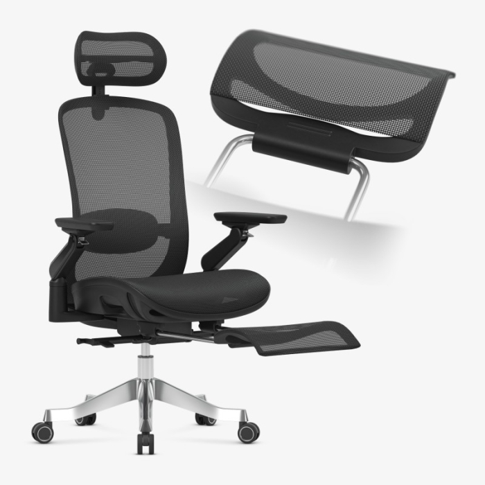 Scaun ergonomic de birou Mark Adler Leadpro 8.7 negru [6]