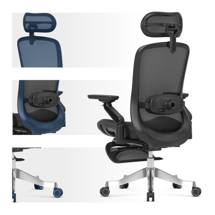 Scaun ergonomic de birou Mark Adler Leadpro 8.7 negru [20]