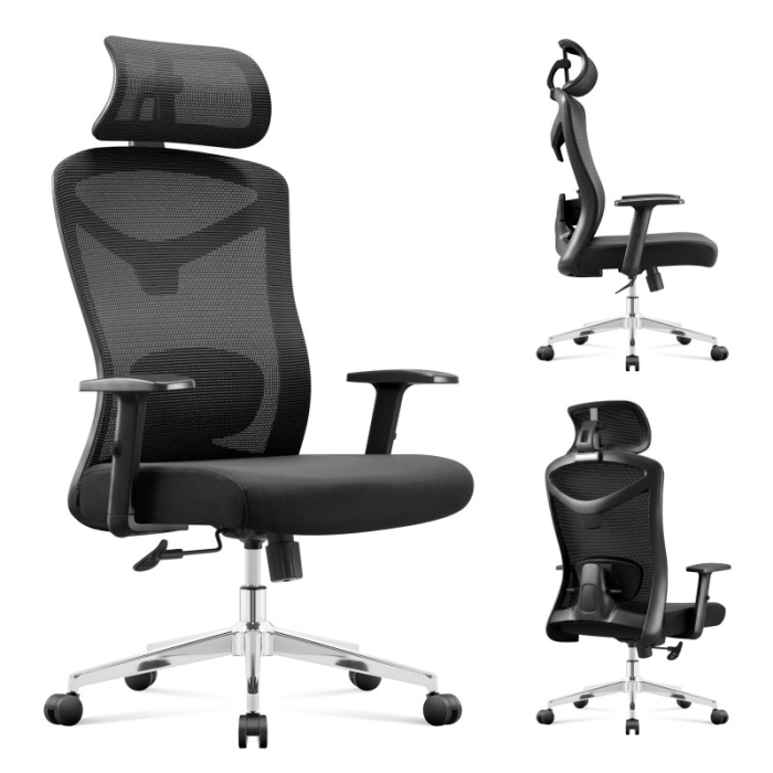 Scaun ergonomic de birou Mark Adler Manager 2.6 negru [3]
