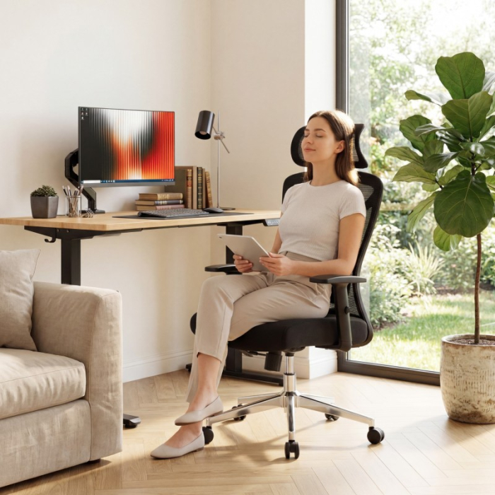 Scaun ergonomic de birou Mark Adler Manager 2.6 negru [14]
