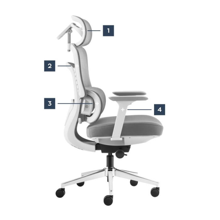 Scaun directorial ergonomic Mark Adler Visioner 6.1 gri [15]