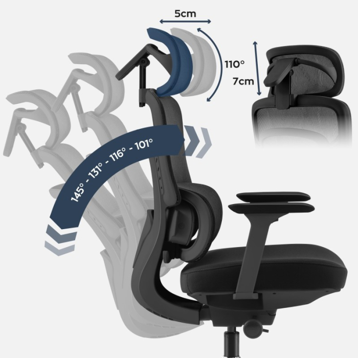 Scaun directorial ergonomic Mark Adler Visioner 6.1 negru [9]