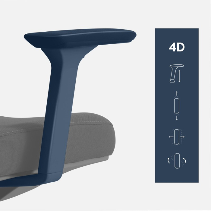 Scaun directorial ergonomic Mark Adler Visioner 6.1 negru [4]