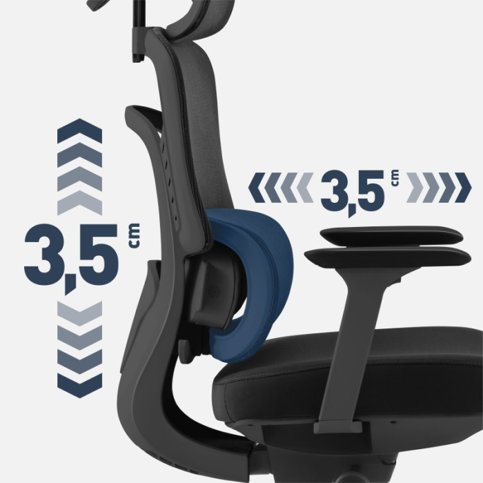 Scaun directorial ergonomic Mark Adler Visioner 6.1 negru [19]