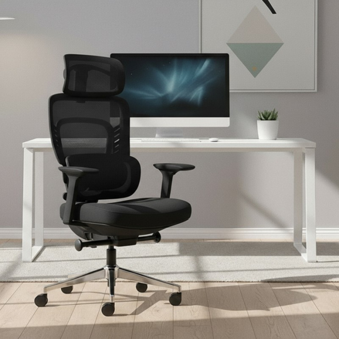 Scaun directorial ergonomic Mark Adler Visioner 6.1 negru [3]