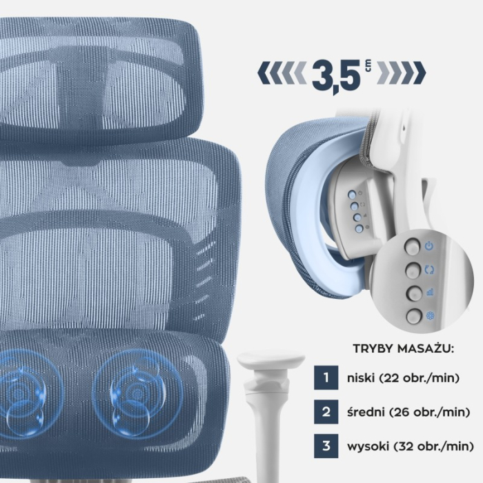 Scaun directorial ergonomic Mark Adler Visioner 8.3 gri [4]