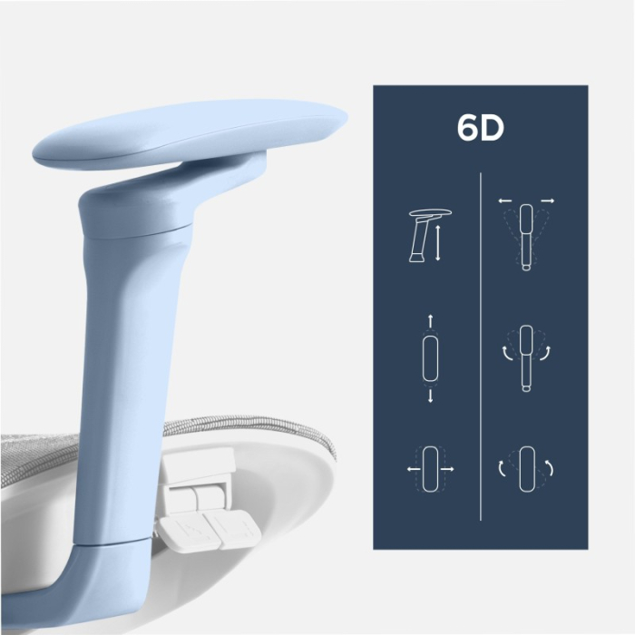 Scaun directorial ergonomic Mark Adler Visioner 8.3 gri [7]