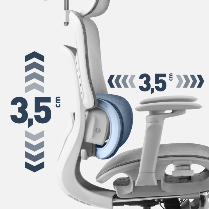 Scaun directorial ergonomic Mark Adler Visioner 8.3 gri [5]