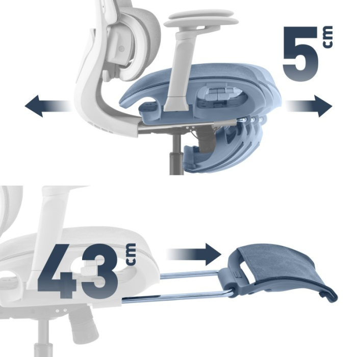 Scaun directorial ergonomic Mark Adler Visioner 8.3 gri [9]