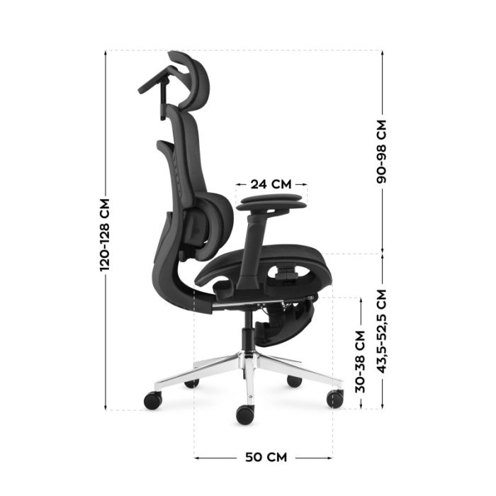 Scaun directorial ergonomic Mark Adler Visioner 8.3 negru [8]