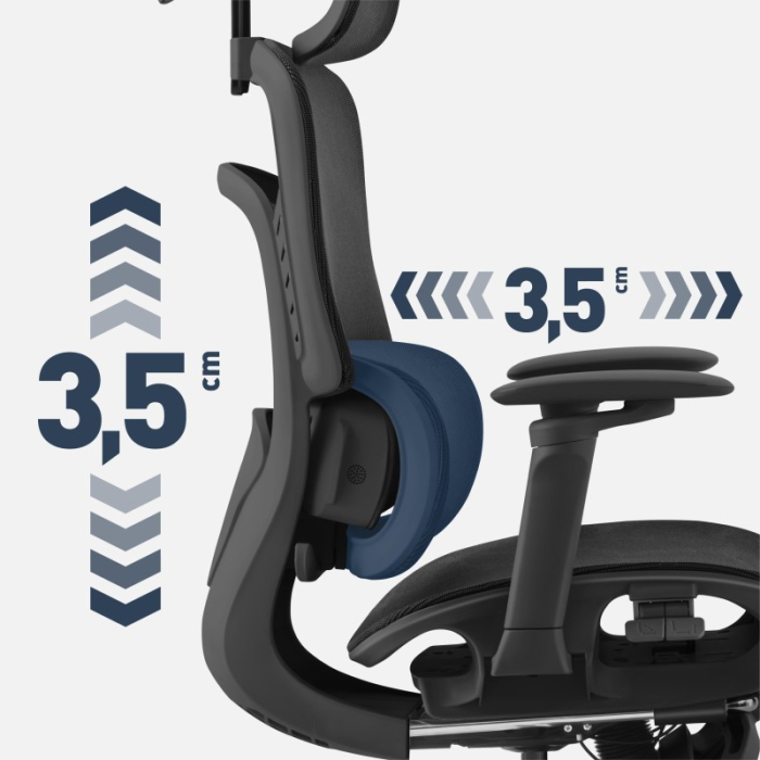 Scaun directorial ergonomic Mark Adler Visioner 8.3 negru [4]
