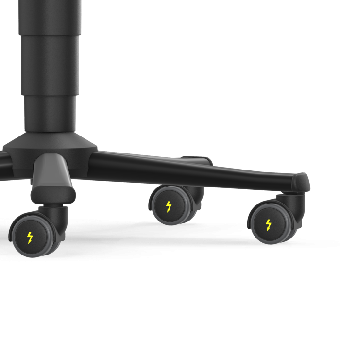 Scaun ESD Bimos ESD NEXXIT 2 cu rotile - Stofă Duotec ESD negru [4]