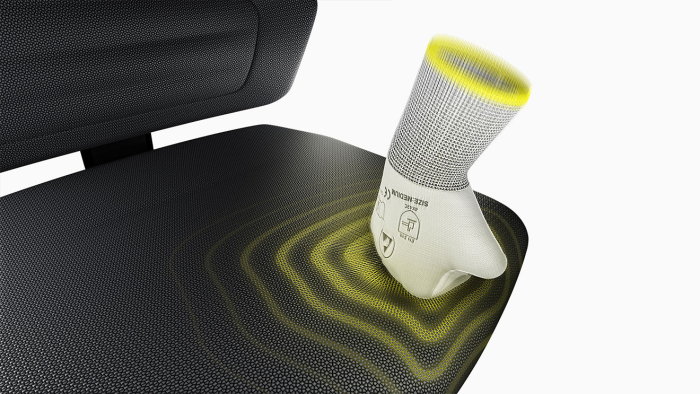 Scaun ESD Bimos ESD NEXXIT 2 cu rotile - Stofă Duotec ESD negru [6]