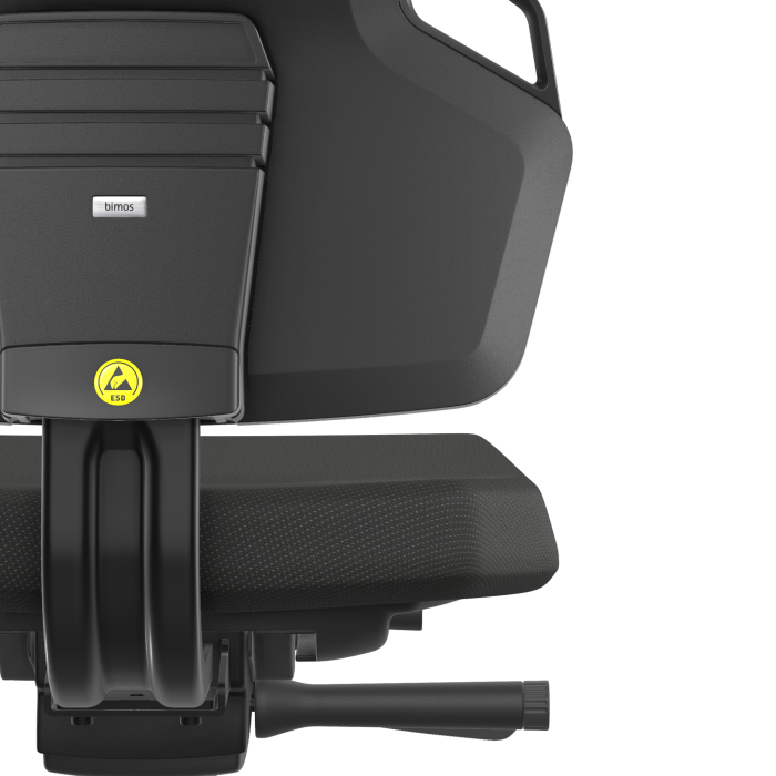 Scaun ESD Bimos ESD NEXXIT 2 cu rotile - Stofă Duotec ESD negru [3]