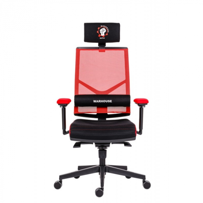 Scaun gaming Battle Red [3]