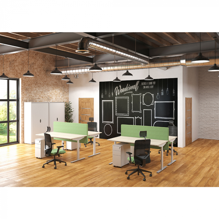 Structură Metalică Birou Aura - Reglabilă 65-180 cm - Gri Premium [5]