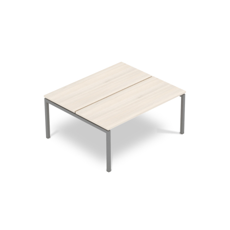 WorKstation - structura-metalica-birou-dublu-Uno-A-142x160-cm