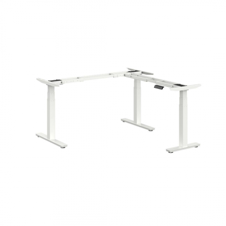 Structuri metalice pentru birouri - Cadru-Birou-Reglabil-Electric-Colt-L-Shape-3-Motoare