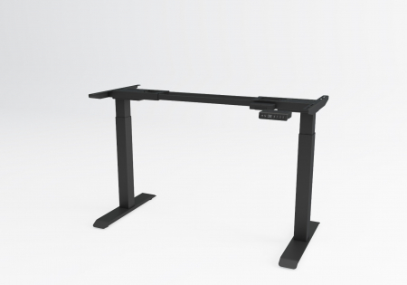 Cadru-Birou-Reglabil-Electric-Model-Small-Dual-Motor-Alb