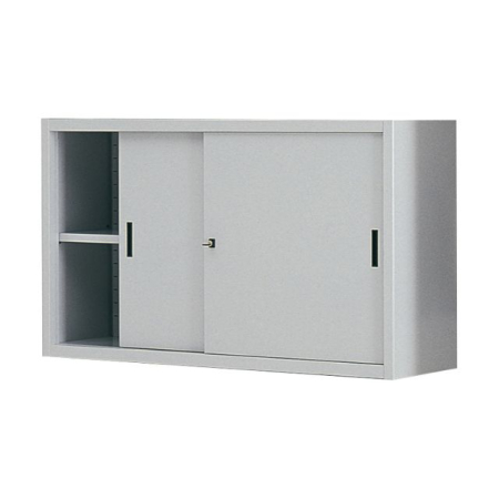 Dulapuri cu uși glisante - Dulap metalic cu uși glisante suprapozabil, 1 poliță, 1200x450x900 mm