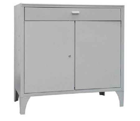 Dulapuri pentru unelte - Dulap metalic pentru depozitare unelte cu sertar, 1 poliță, 1000x450x1000 mm