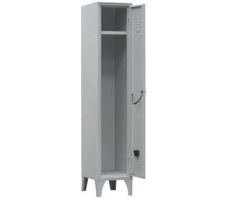 Dulap vestiar - Dulap vestiar metalic cu 1 ușă, 350x350x1800 mm