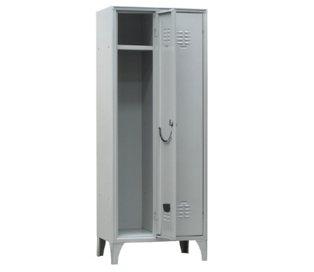 Dulap vestiar - Dulap vestiar metalic cu 2 uși, 700x500x1800 mm
