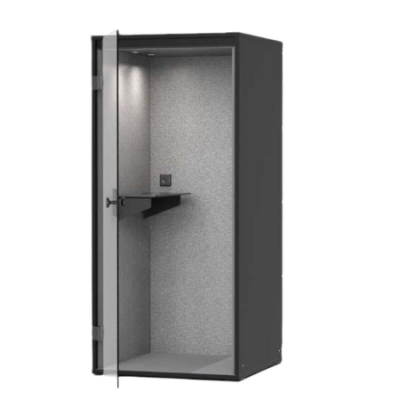 Cabine acustice birou - Office Phone Booth, o persoană, materiale sustenabile, 2150x970x990 mm