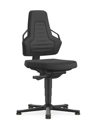 Scaune ESD - Scaun ESD Bimos ESD NEXXIT 1 cu tălpi - Stofă Duotec ESD negru