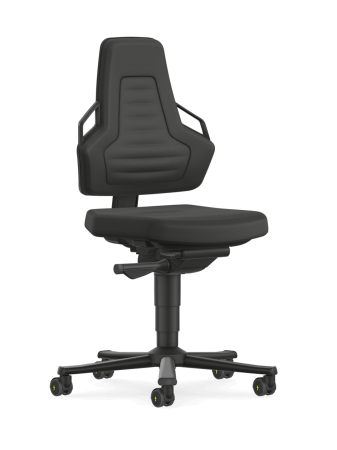 Scaune ESD - Scaun ESD Bimos ESD NEXXIT 2 cu rotile - Stofă Duotec ESD negru