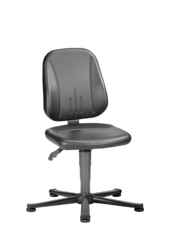 Scaune ESD - Scaun ESD Bimos ESD UNITEC 1 cu tălpi - Piele ecologică Skai ESD negru